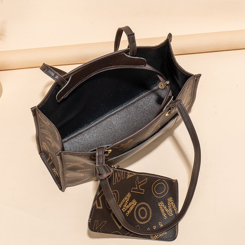 Bag Large Capacity Women'S Bag 2023Ladies Hand Bags Vintage Tote Bag Trendy Printed Shoulder Bag For Women - Image 4